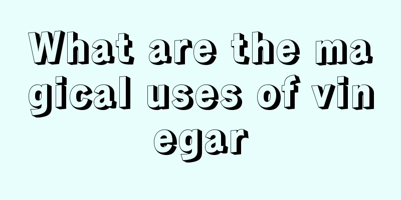 What are the magical uses of vinegar