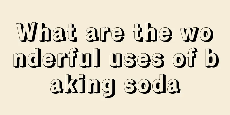 What are the wonderful uses of baking soda