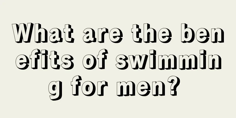 What are the benefits of swimming for men? 