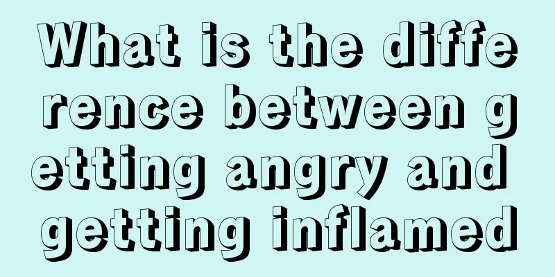 What is the difference between getting angry and getting inflamed