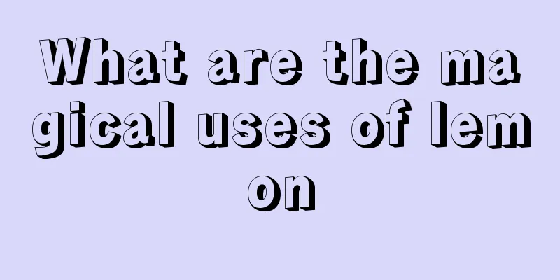 What are the magical uses of lemon