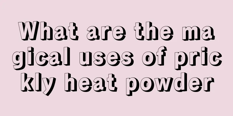 What are the magical uses of prickly heat powder