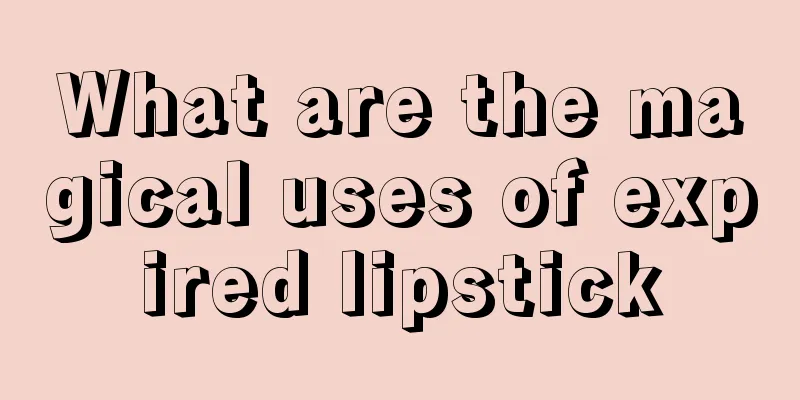 What are the magical uses of expired lipstick