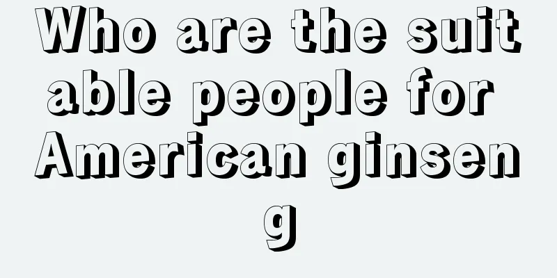 Who are the suitable people for American ginseng