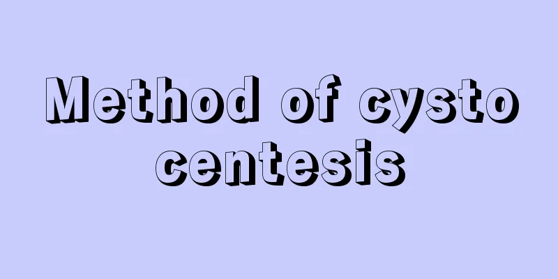Method of cystocentesis