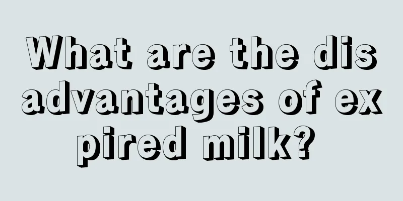 What are the disadvantages of expired milk? 