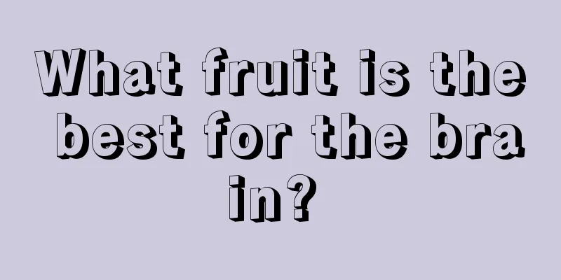 What fruit is the best for the brain? 