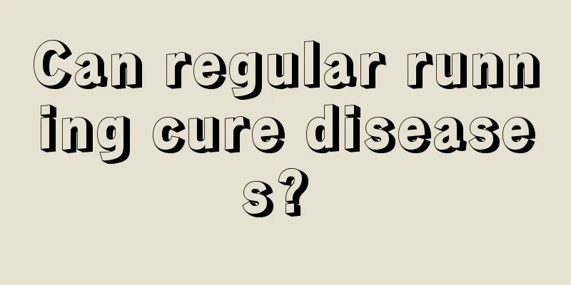 Can regular running cure diseases? 