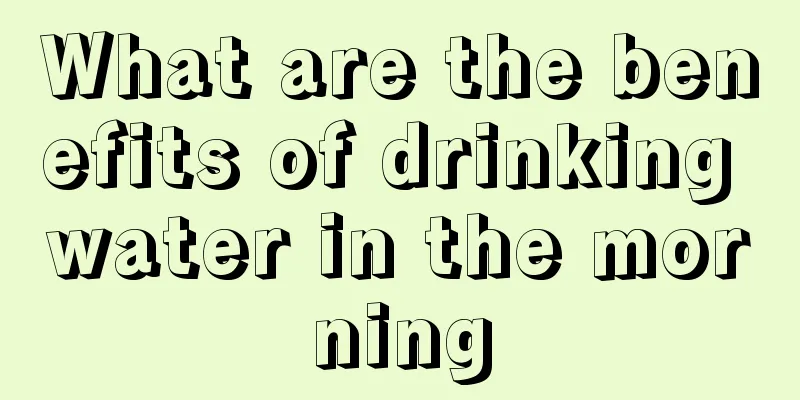 What are the benefits of drinking water in the morning