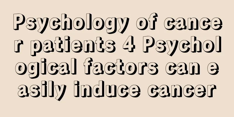 Psychology of cancer patients 4 Psychological factors can easily induce cancer