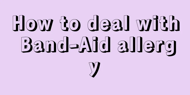 How to deal with Band-Aid allergy