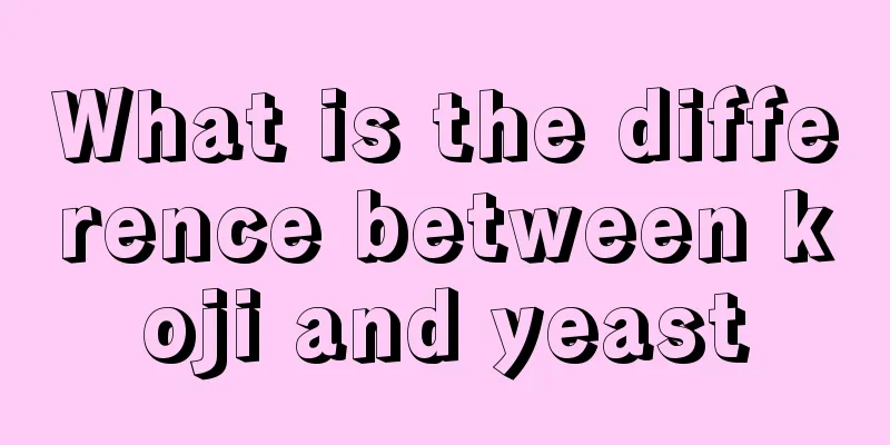 What is the difference between koji and yeast