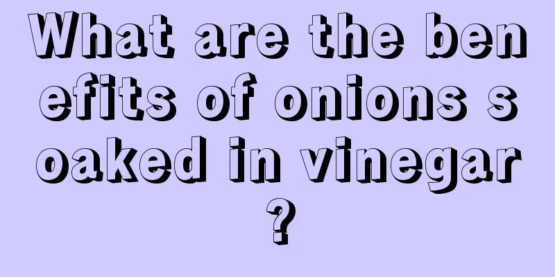 What are the benefits of onions soaked in vinegar?