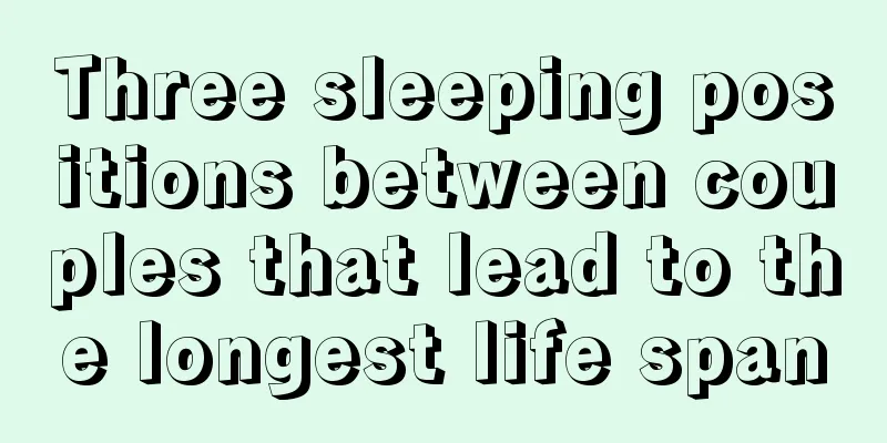 Three sleeping positions between couples that lead to the longest life span