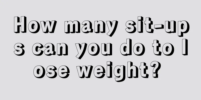 How many sit-ups can you do to lose weight? 
