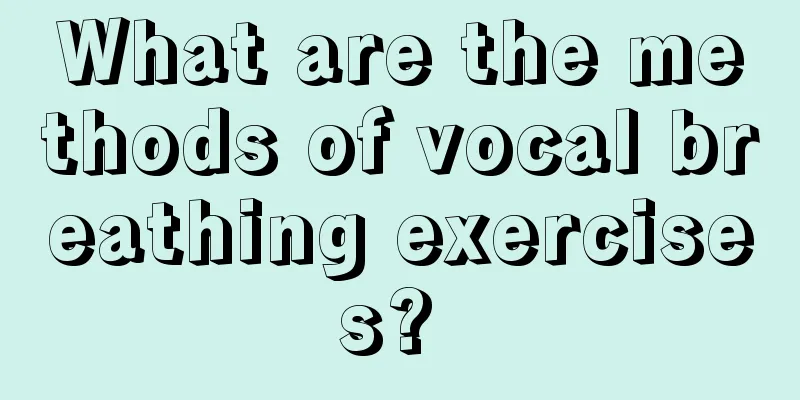 What are the methods of vocal breathing exercises? 