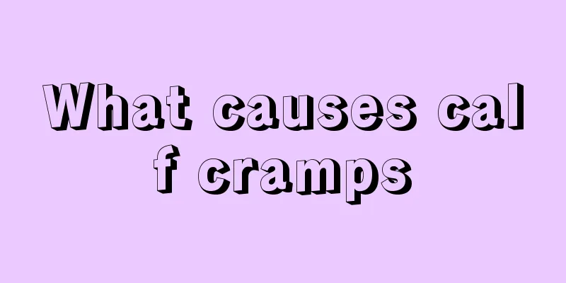 What causes calf cramps