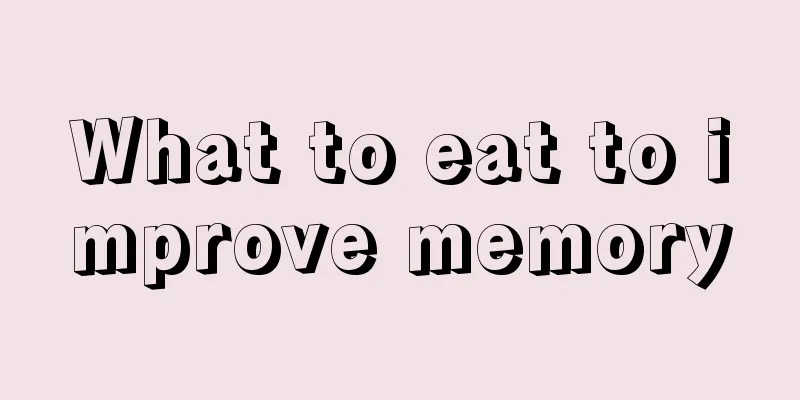 What to eat to improve memory