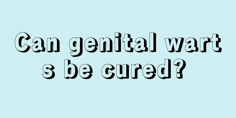 Can genital warts be cured? 