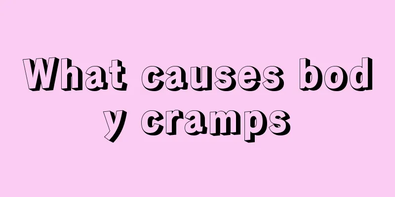 What causes body cramps