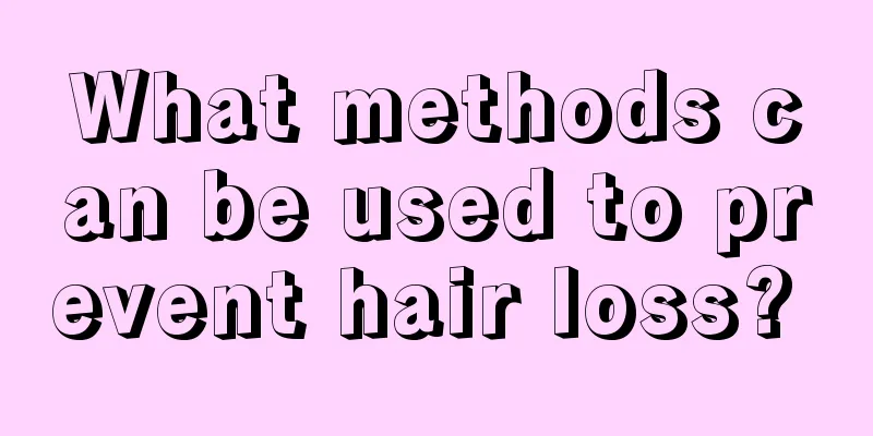 What methods can be used to prevent hair loss? 