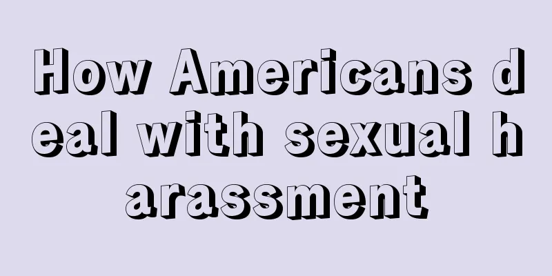 How Americans deal with sexual harassment
