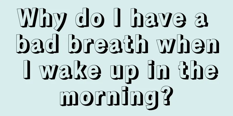 Why do I have a bad breath when I wake up in the morning? 