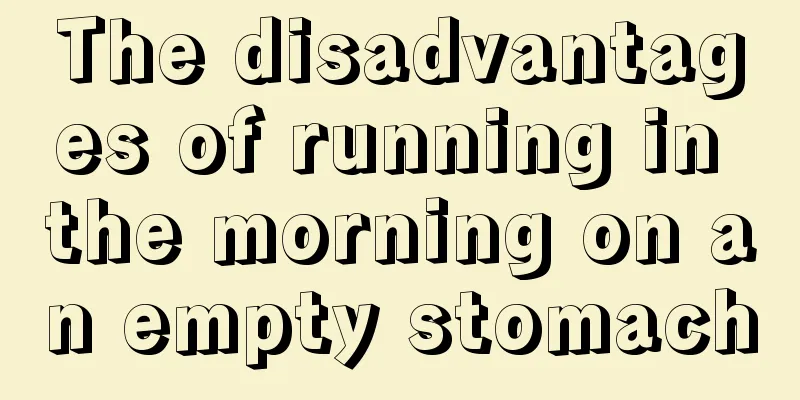 The disadvantages of running in the morning on an empty stomach