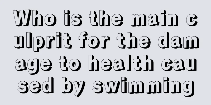 Who is the main culprit for the damage to health caused by swimming