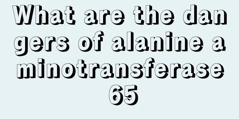 What are the dangers of alanine aminotransferase 65
