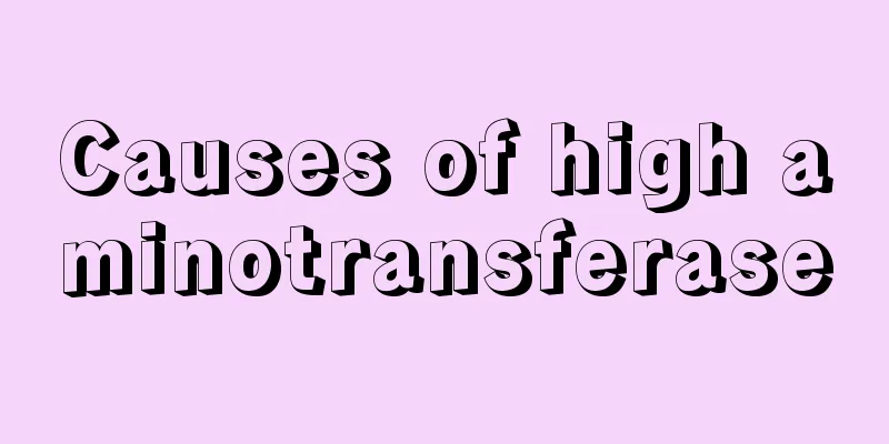 Causes of high aminotransferase