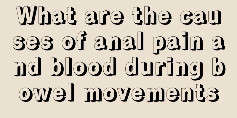 What are the causes of anal pain and blood during bowel movements
