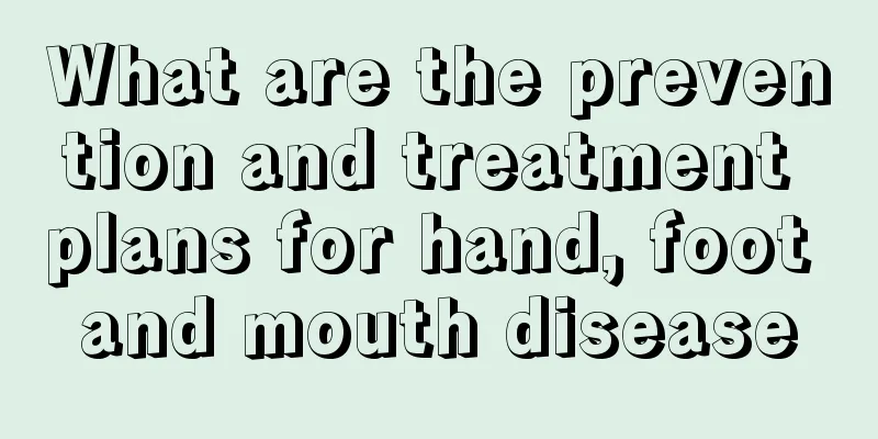 What are the prevention and treatment plans for hand, foot and mouth disease