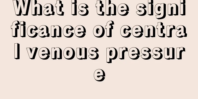 What is the significance of central venous pressure