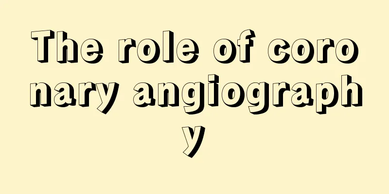 The role of coronary angiography