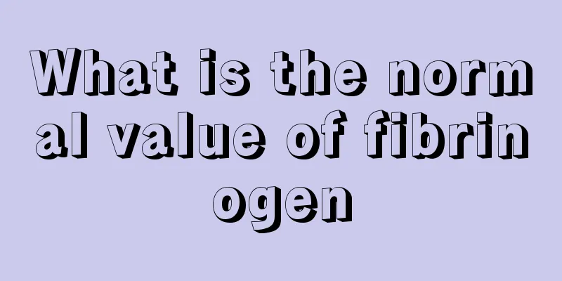 What is the normal value of fibrinogen