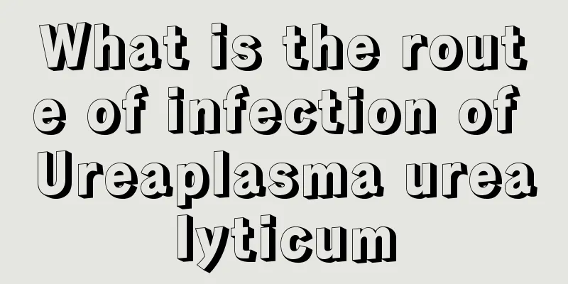 What is the route of infection of Ureaplasma urealyticum