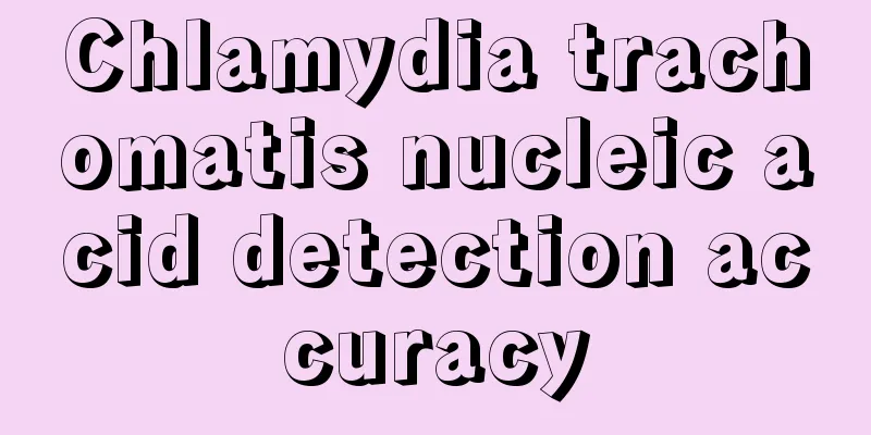 Chlamydia trachomatis nucleic acid detection accuracy