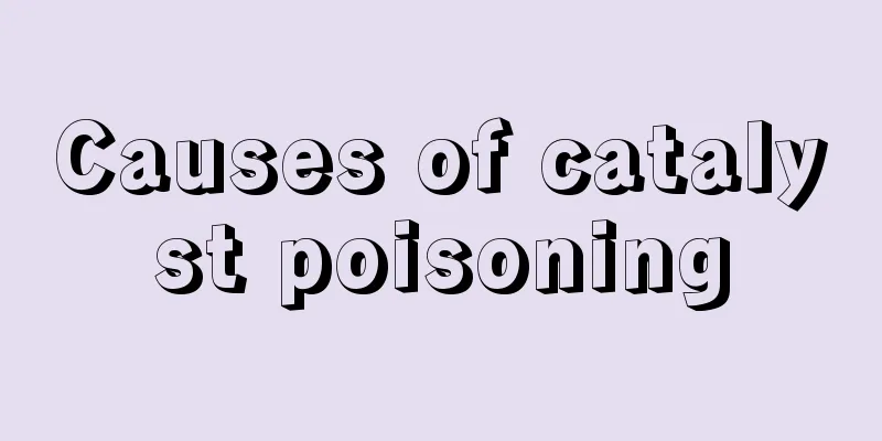 Causes of catalyst poisoning