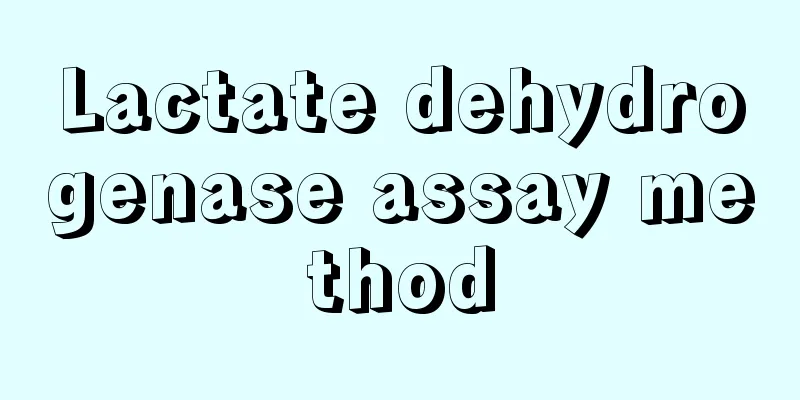 Lactate dehydrogenase assay method