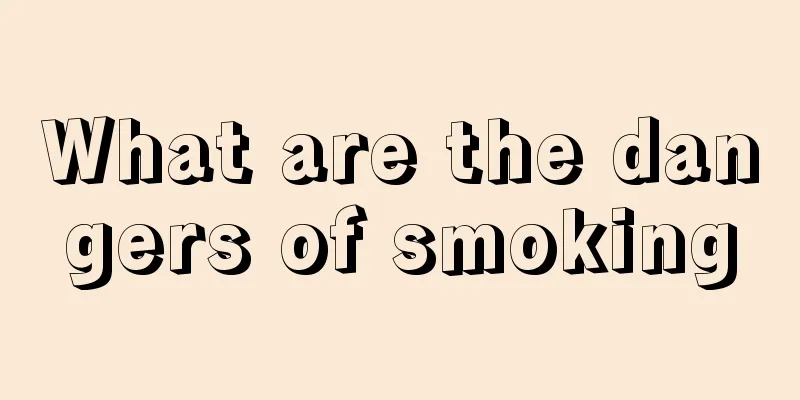 What are the dangers of smoking