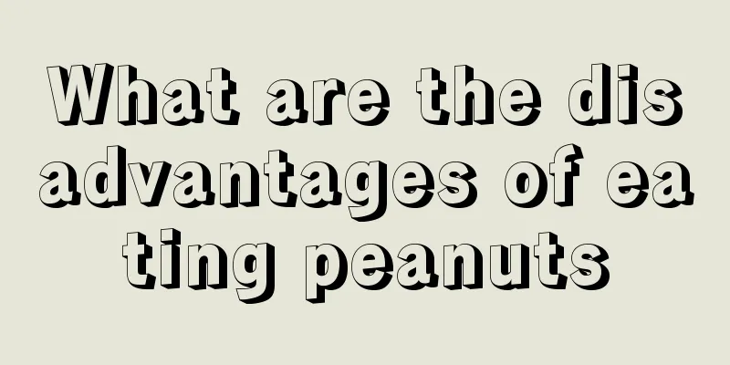 What are the disadvantages of eating peanuts