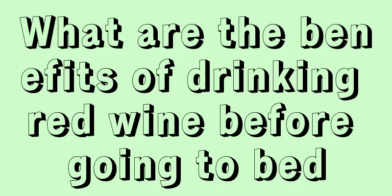 What are the benefits of drinking red wine before going to bed