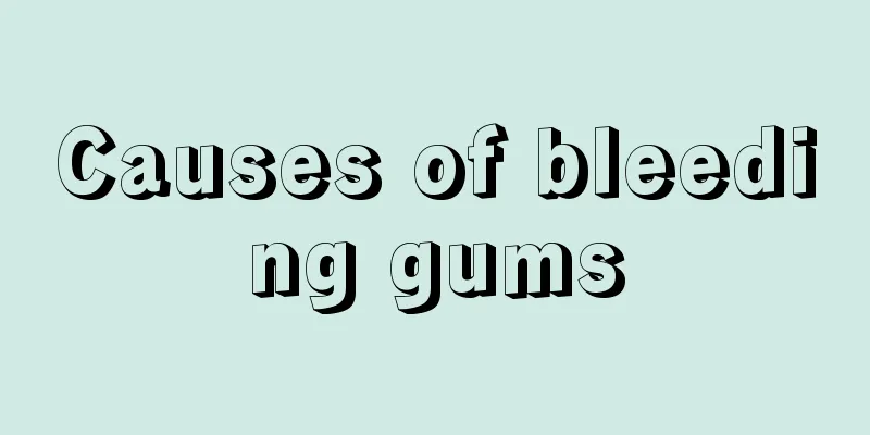 Causes of bleeding gums