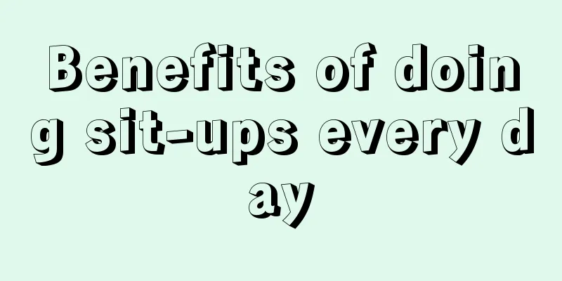 Benefits of doing sit-ups every day