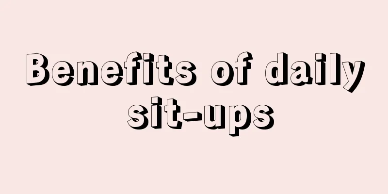 Benefits of daily sit-ups