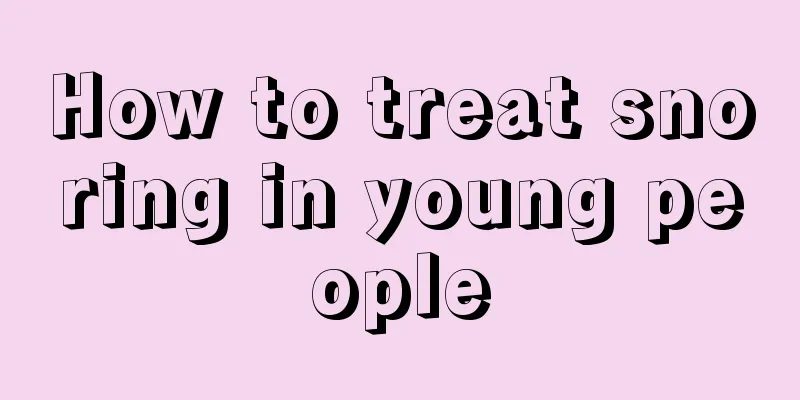 How to treat snoring in young people