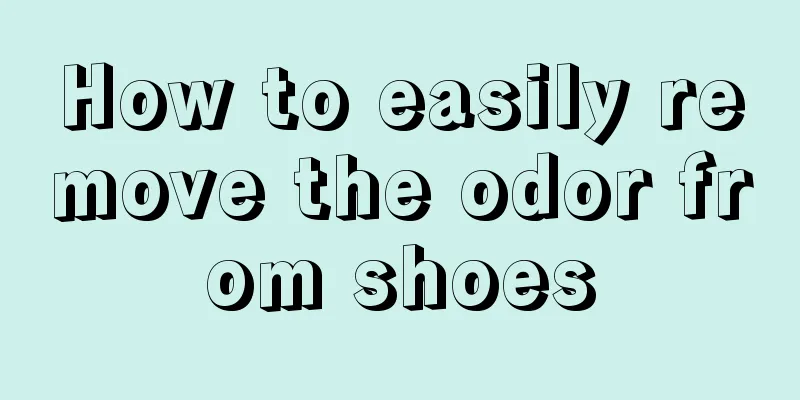 How to easily remove the odor from shoes