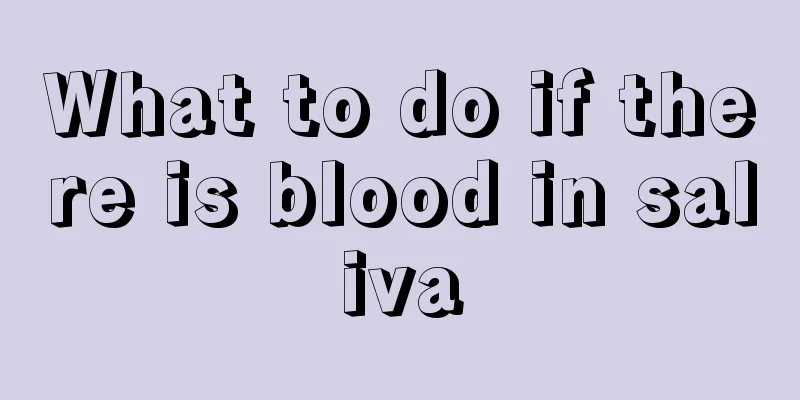 What to do if there is blood in saliva