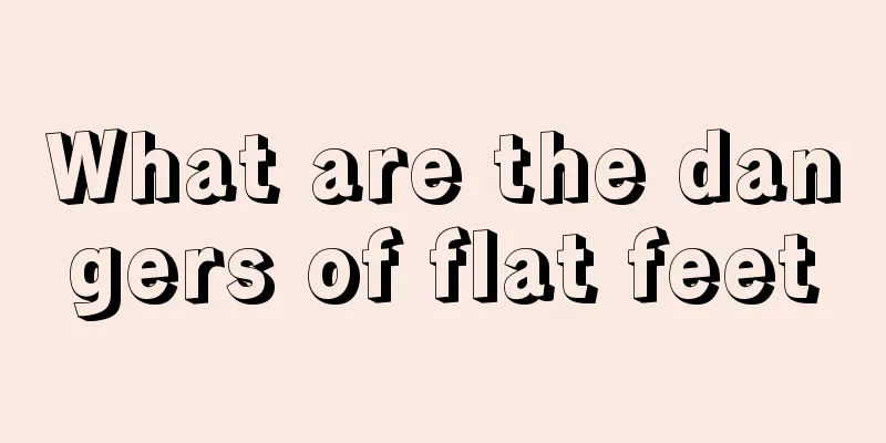What are the dangers of flat feet